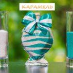 купить недорого свадебный набор для песочной церемонии. Набор для песочной церемонии "Сердце на двоих"
