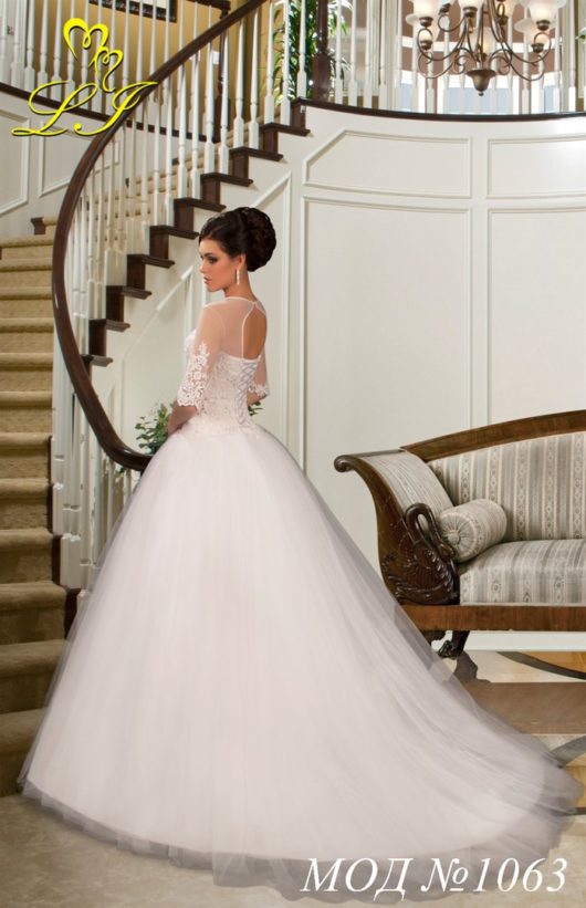 Платье свадебное "Принцесса" белый цвет 42, 44, 46 размер