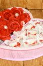 "Сердце" розовое для цветов и конфет