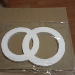 Заготовка декора "Обручальные кольца"  из пенопласта для оформления фотозоны или президиума молодых на свадьбу или другое мероприятие