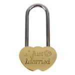 Замочек "Just Married" без ключей Свадебный замок