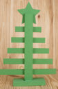 Декоративная деревянная ёлка МИНИ (22*5,5*31,5) Дерево, МДФ 3мм, окрашен.