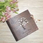 Книга пожеланий  "Дерево любви" из фанеры с Вашеми именами и датой свадьбы под заказ