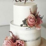 Топпер Love  из зеркального оргстекла 20см шириной