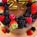 набор Свечей 27 из парафина на шпажке цвет золотой высота 5 см